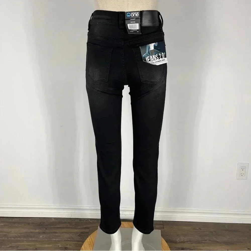 Warehouse One skinny jeans 26x28  NWT